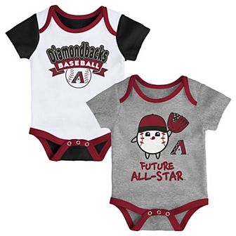 Newborn Arizona Diamondbacks Triple Hit Two-Pack Bodysuit Set