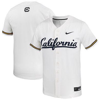Men's Nike White Cal Bears Replica Baseball Jersey