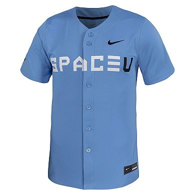 Men's Nike Light Blue UCF Knights Replica Baseball Jersey