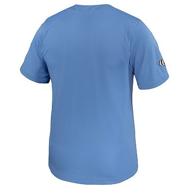 Men's Nike Light Blue UCF Knights Replica Baseball Jersey