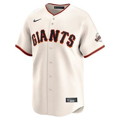 Men's Nike Cream San Francisco Giants Home Limited Jersey