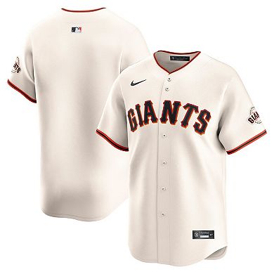 Men's Nike Cream San Francisco Giants Home Limited Jersey