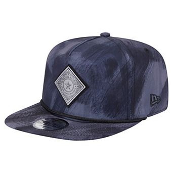 Men's New Era Navy Houston Astros Printed Golfer Snapback Hat