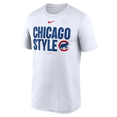 Men's Nike White Chicago Cubs Local Legend Performance T-Shirt