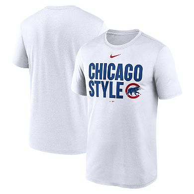 Men's Nike White Chicago Cubs Local Legend Performance T-Shirt