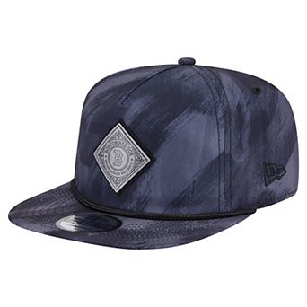 Men's New Era Navy Boston Red Sox Printed Golfer Snapback Hat