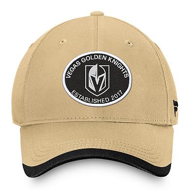 Men's Fanatics Tan Vegas Golden Knights Fundament Adjustable Hat