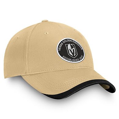 Men's Fanatics Tan Vegas Golden Knights Fundament Adjustable Hat