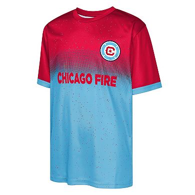 Youth Outerstuff Red Chicago Fire Stalwart Defender T-Shirt