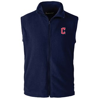Men's Dunbrooke Navy Cleveland Guardians Full-Zip Vest