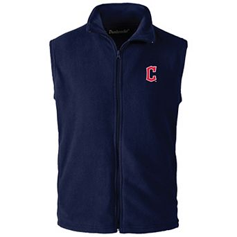 Men's Dunbrooke Navy Cleveland Guardians Full-Zip Vest