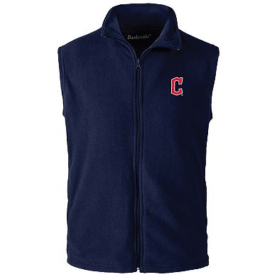 Men's Dunbrooke Navy Cleveland Guardians Full-Zip Vest