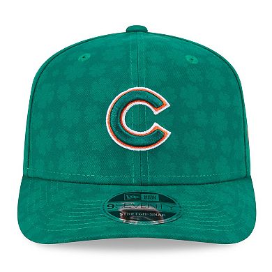 Men's New Era Kelly Green Chicago Cubs St. Patrick's Day 9SEVENTY Adjustable Hat