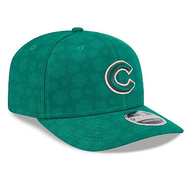 Men's New Era Kelly Green Chicago Cubs St. Patrick's Day 9SEVENTY Adjustable Hat