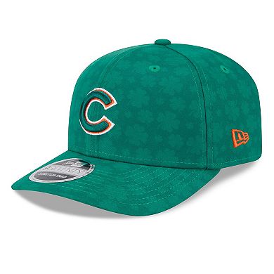 Men's New Era Kelly Green Chicago Cubs St. Patrick's Day 9SEVENTY Adjustable Hat