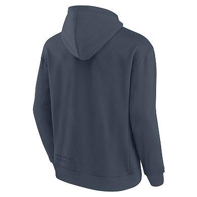 Men's Fanatics Blue Oklahoma City Thunder Future Ground Info Elements Premium Pullover Hoodie