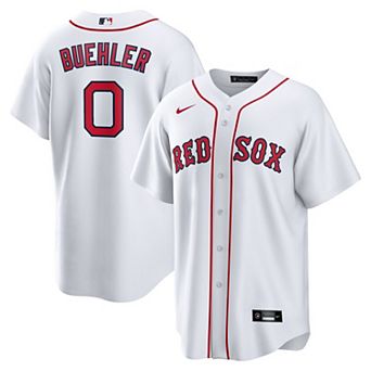 Men's Nike Walker Buehler White Boston Red Sox Home Replica Jersey