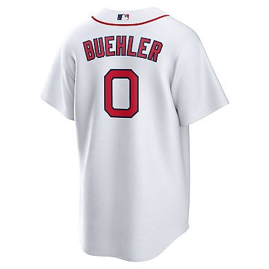Men's Nike Walker Buehler White Boston Red Sox Home Replica Jersey