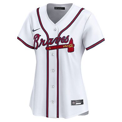Women's Nike White Atlanta Braves Home Limited Jersey