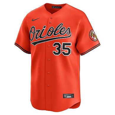 Men's Nike Adley Rutschman Orange Baltimore Orioles 2nd Alternate Limited Player Jersey