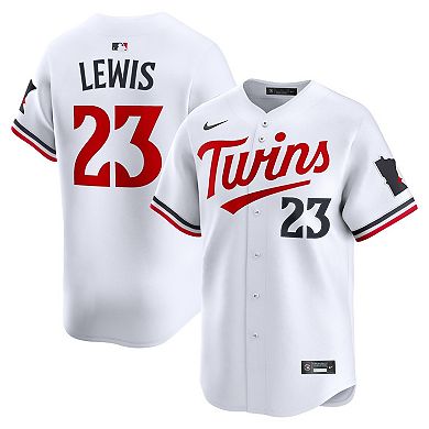 Men's Nike Royce Lewis White Minnesota Twins Home Limited Player Jersey