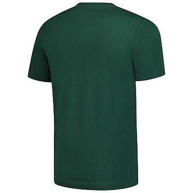 Men's Fanatics Hunter Green Milwaukee Bucks Location Just Net T-Shirt