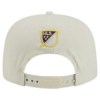 Men's New Era Cream Orlando City SC 2025 Kickoff Snapback Golfer Hat