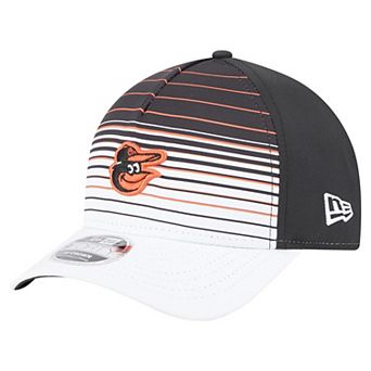 Men's New Era Black Baltimore Orioles Gradient 9FORTY M-Crown Adjustable Hat