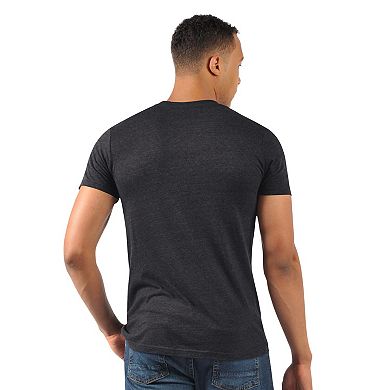 Men's Starter Heather Black Detroit Lions Prime Time T-Shirt