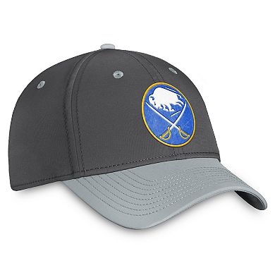 Men's Fanatics Charcoal Buffalo Sabres Authentic Pro Training Camp Flex Hat