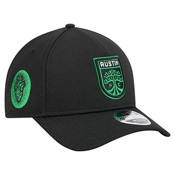 Men's New Era Black Austin FC 2025 Jersey Hook 9FORTY M-Crown Adjustable Hat