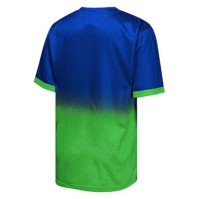 Youth Outerstuff Blue Seattle Sounders FC Stalwart Defender T-Shirt