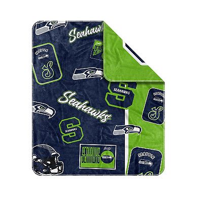 Seattle Seahawks 50” x 60” Dream Weave Throw Blanket