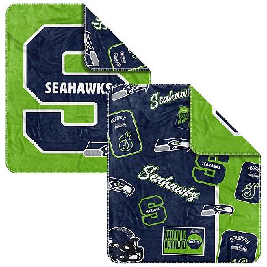 Seattle Seahawks 50” x 60” Dream Weave Throw Blanket