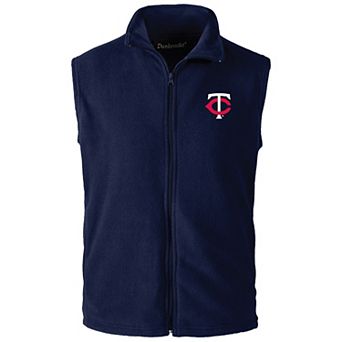 Men's Dunbrooke Navy Minnesota Twins Full-Zip Vest