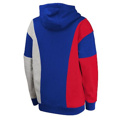 Youth Blue Philadelphia 76ers Ace In the Hole Pullover Hoodie