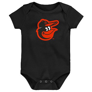 Infant Baltimore Orioles Slide Home Three-Pack Bodysuit Set