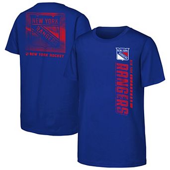 Youth Blue New York Rangers Atmosphere T-Shirt