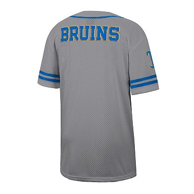Men's Colosseum Gray UCLA Bruins Free Spirited Baseball Jersey