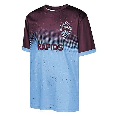 Youth Outerstuff Burgundy Colorado Rapids Stalwart Defender T-Shirt