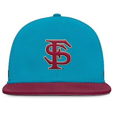 Men's Nike Turquoise Florida State Seminoles On-Field Dugout True Performance Fitted Hat