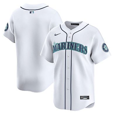 Men's Nike White Seattle Mariners Home Limited Jersey