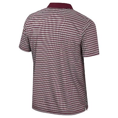 Men's Colosseum Maroon Arizona State Sun Devils Striped Polo