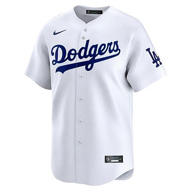 Men's Nike White Los Angeles Dodgers Home Limited Jersey