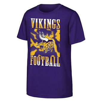 Youth Purple Minnesota Vikings Garage Hero T-Shirt