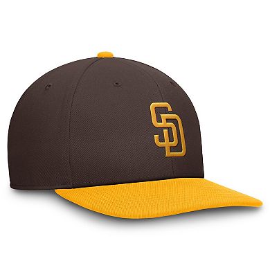 Men's Nike Brown/Gold San Diego Padres Pro Performance Snapback Hat