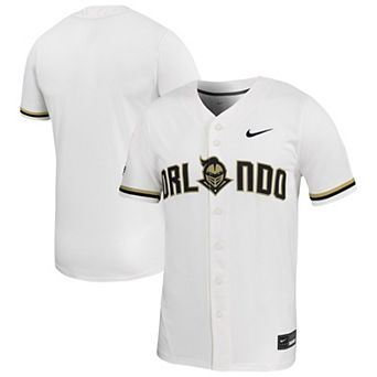 Men's Nike White UCF Knights Replica Baseball Jersey