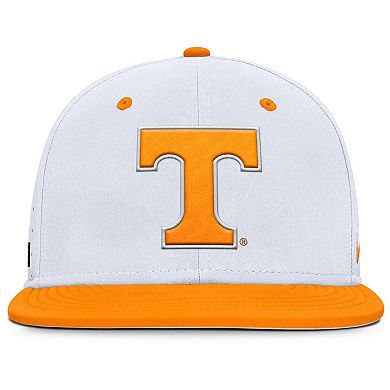 Men's Nike White Tennessee Volunteers On-Field Dugout True Performance Fitted Hat
