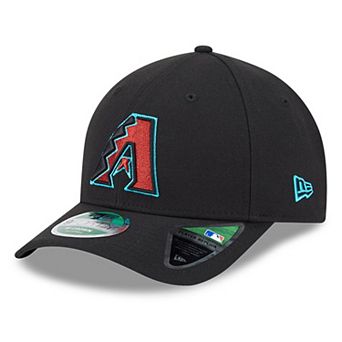 Men's New Era Black Arizona Diamondbacks Player Replica 9FORTY Adjustable Hat