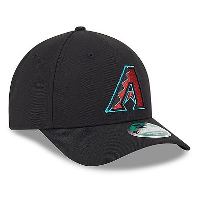Men's New Era Black Arizona Diamondbacks Player Replica 9FORTY Adjustable Hat